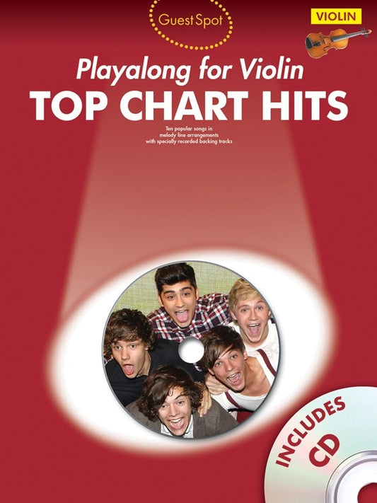 Guest Spot Top Chart Hits Violin Bk/CD