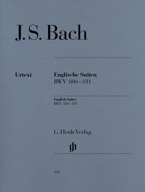 Bach English Suites Pno HN100