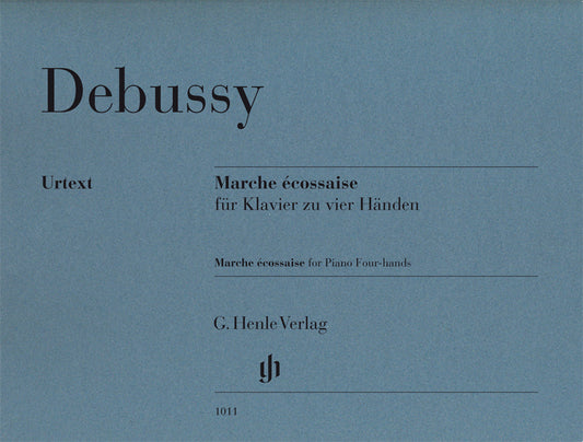 Debussy Macteh ecossaise Pno Duet HN