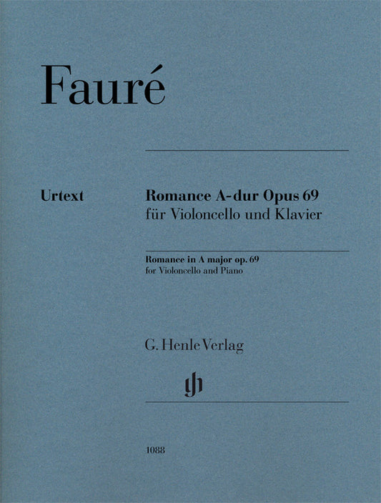 Romance Faure Op.69 Vc/Pno
