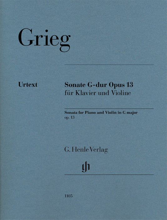 Grieg Sonata G major Vln & Pno op. 13 H