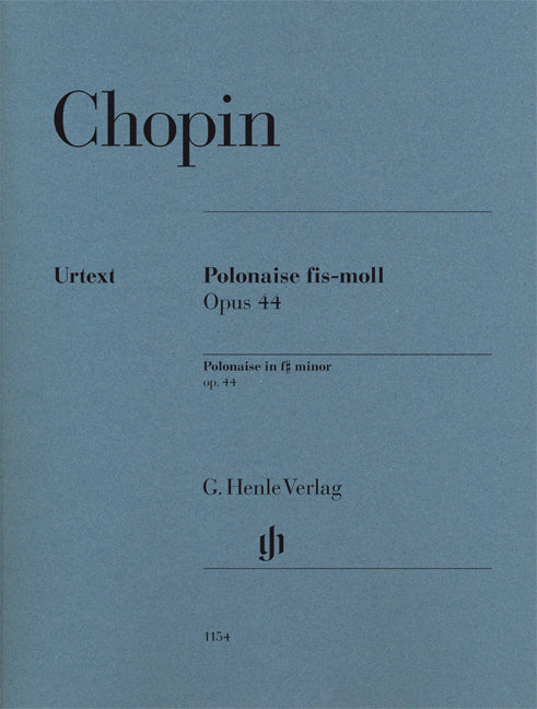 Chopin Polonaise Opus 44 Pno HN 1154