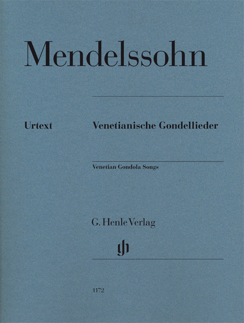Mendelssohn Venetianische Gondellieder