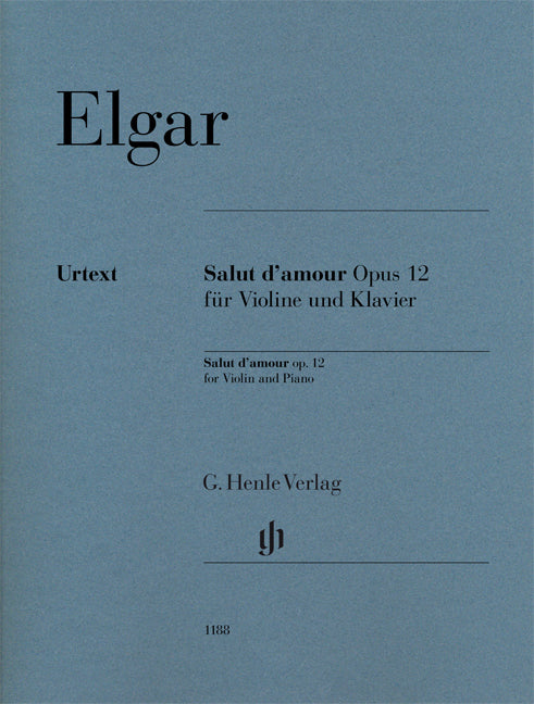 Elgar Salut damour Vln&Pno Op12 HN