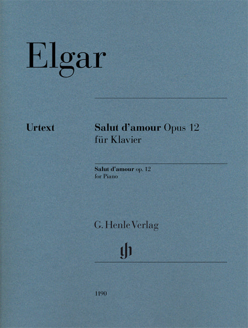 Elgar Salut damour Pno Op12 HN