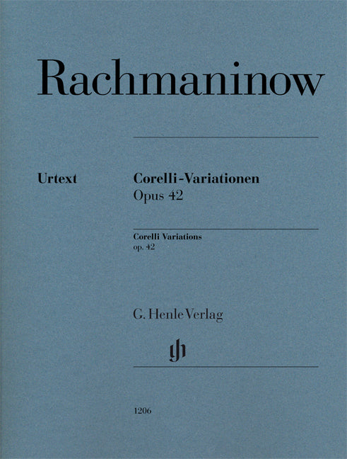 Rachmaninow Corelli Variationen Op42 Pn