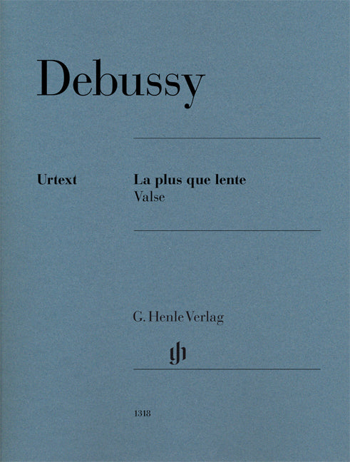 Debussy La Plus Que Lente Waltz HN