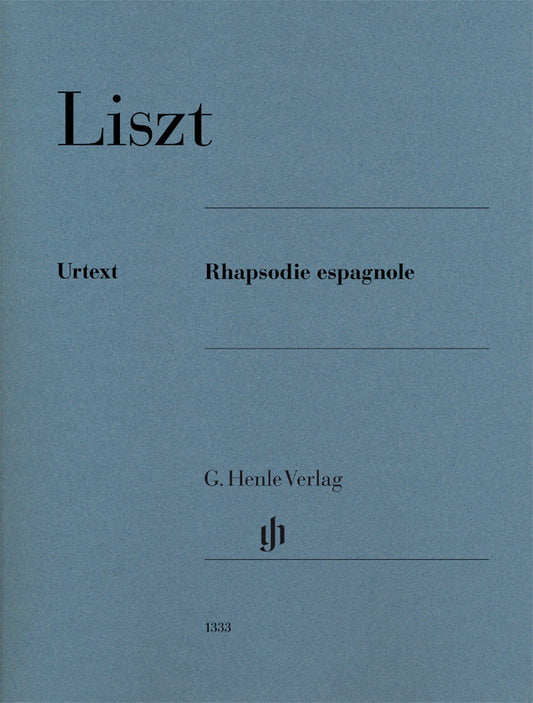 Liszt Rhapsodie Espagnole Pno HN
