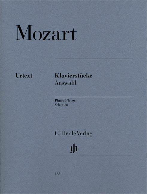 Mozart Piano Pieces Selection HN