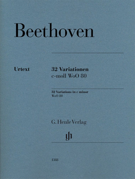 Beethoven 32 Variations in Cmin Pno HN