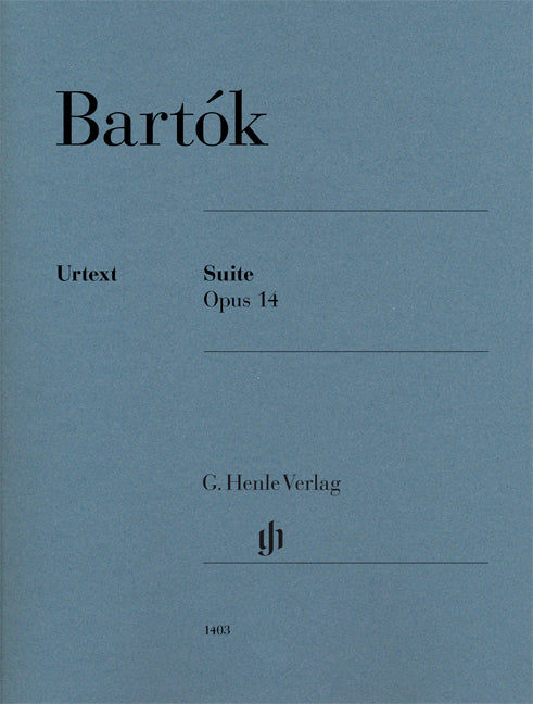 Bartok Suite Op14 Pno HN