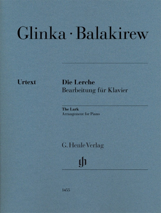 Glinka arr Balakirew The Lark Pno HN