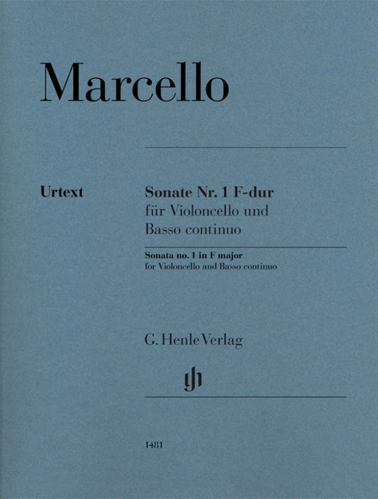 Marcello Sonata 1 in F Cello&BC HN