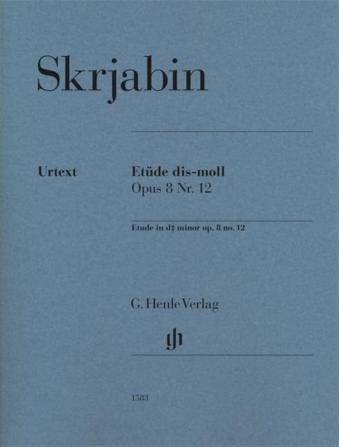 Scriabin Etude d,min op8 nr12 HN
