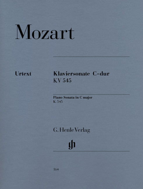 Mozart Pno Sonata C KV545 HN164