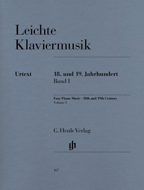 Easy Pno Music Vol1 18th&19th C HN