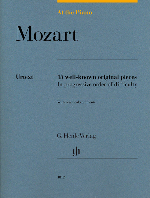 At the Piano Mozart 15 Well Known Pces