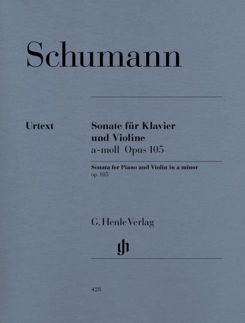 Schumann Sonate a min Op105 Vln HN
