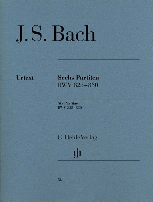 Bach Six Partitas BWV 825-830 HN