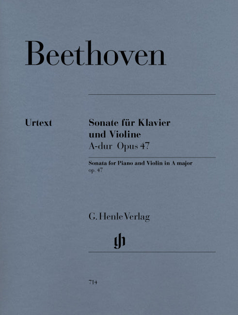 Beethoven Sonata Vln Amaj Op47 HN