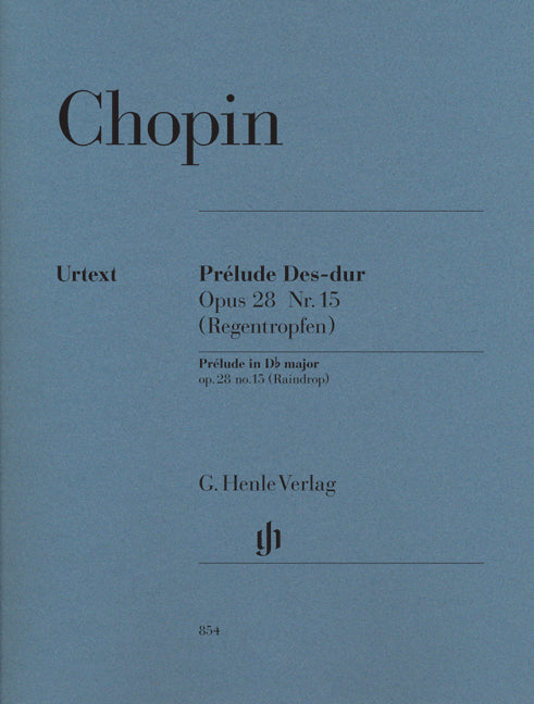 Chopin Prelude in Dbmaj Op28 No15 Pno H