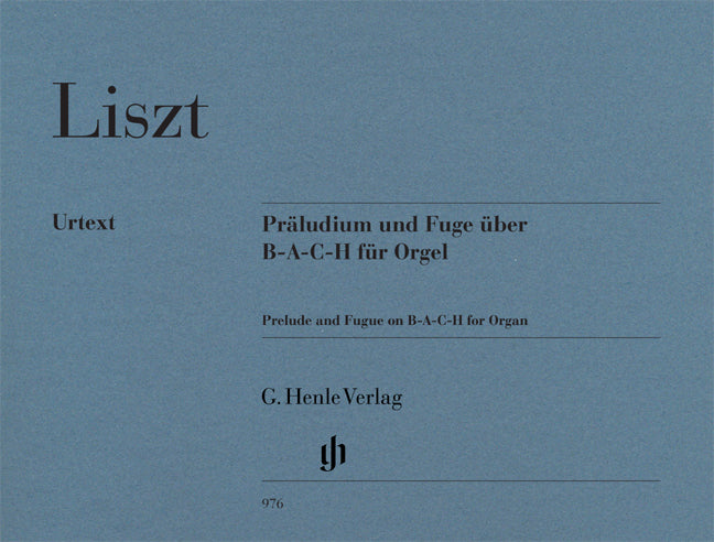 Liszt Prelude&Fugue BACH for Organ HN