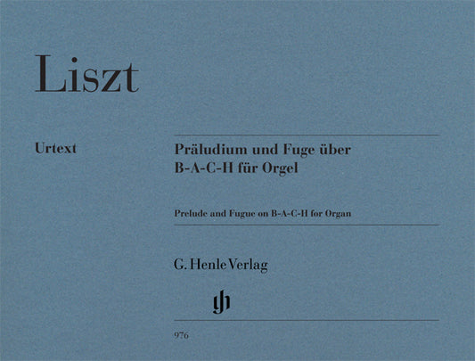 Liszt Prelude&Fugue BACH for Organ HN