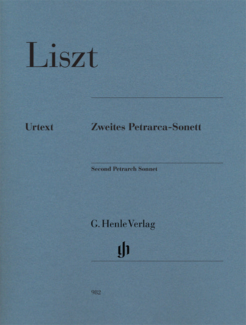 Liszt Second Petrarch Sonnet HL