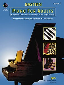 Bastien Piano for Adults Bk2+2CD