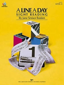 A Line A Day Sight Reading 4 Pno Bastie