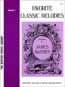 Bastien Favorite Classic Melodies Lev1