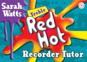 Red Hot Recorder Treble TUTOR Teacher W