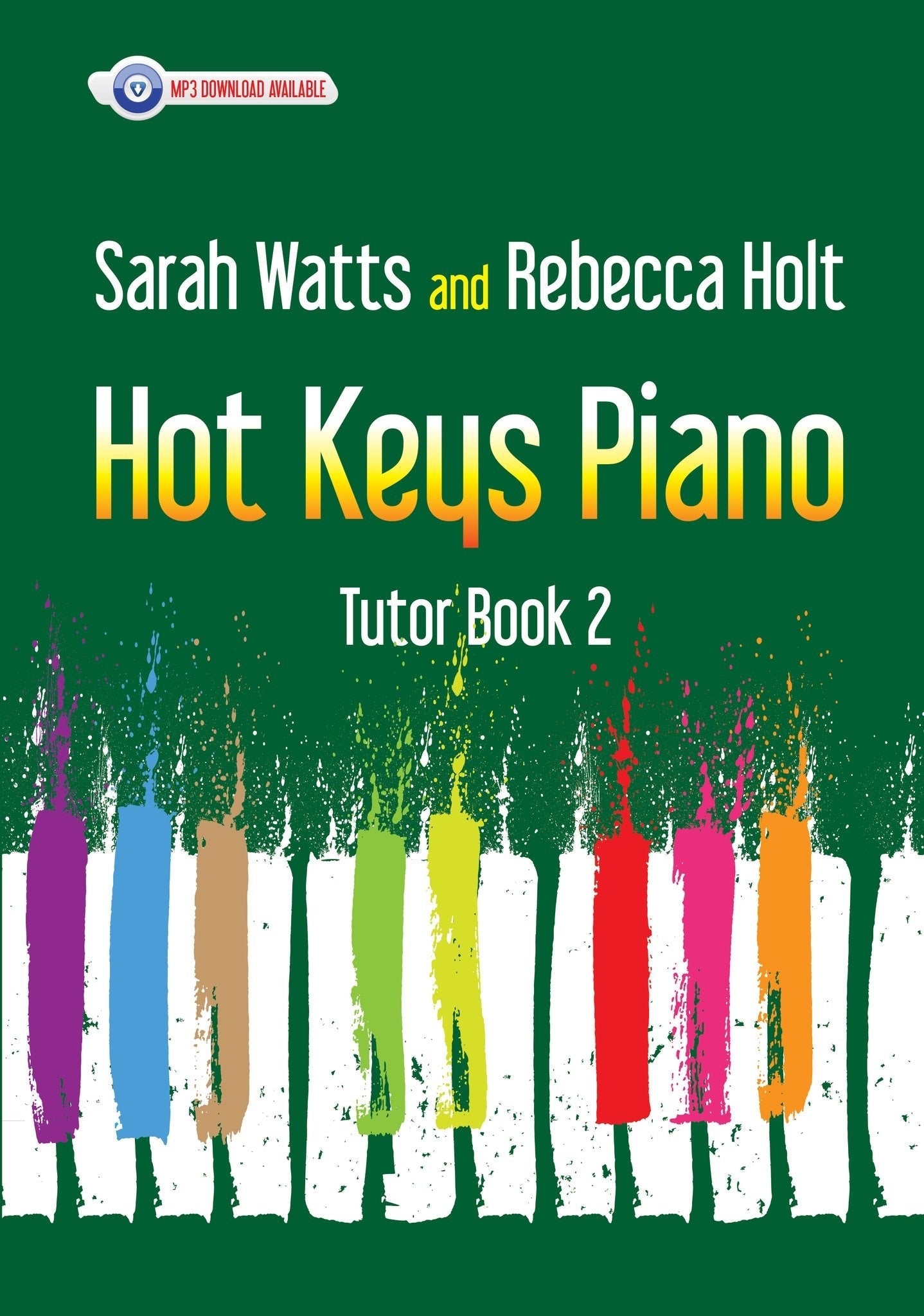 Hot Keys Piano Tutor Bk2 Watts +CD KMA