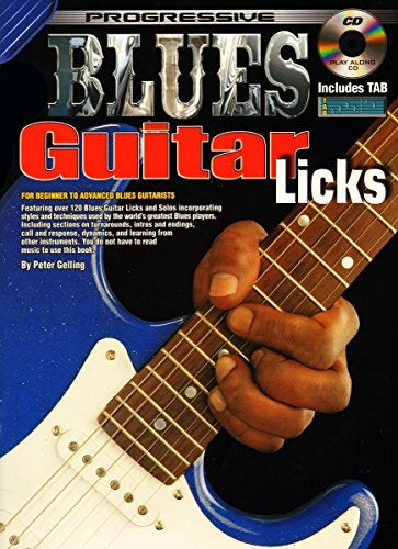 PROG Blues GTR licks+CD