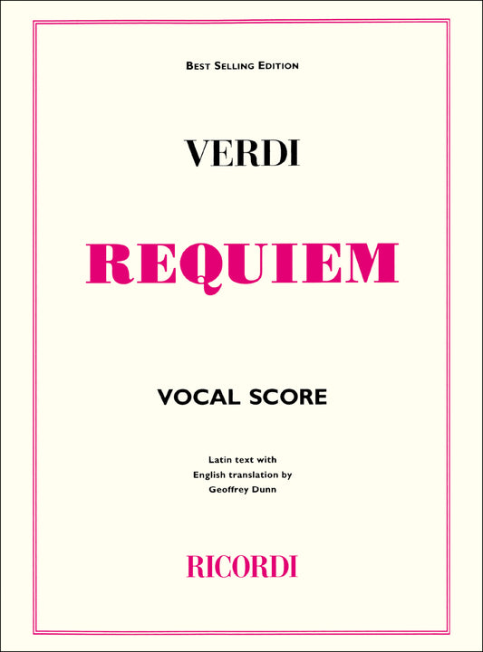 Verdi Requiem V/S Ricordi