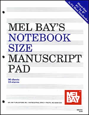 Notebook Size Manuscript Pad 96/10 MB – South London Music