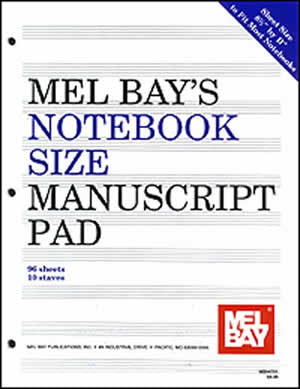 Notebook Size Manuscript Pad 96/10 MB