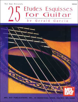 Garcia 25 Etudes Esquisses Gtr MB