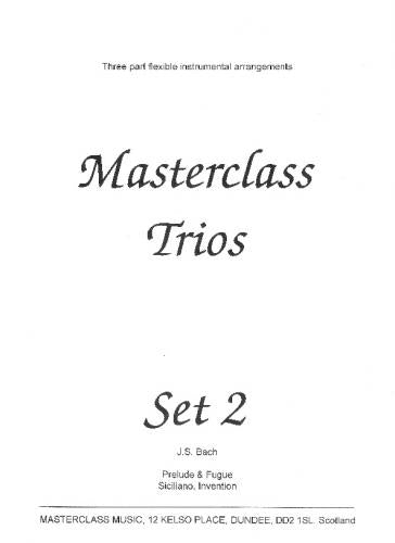 Bach Masterclass Trios Set2 Mixed Ens