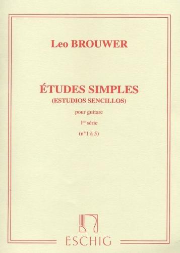 Brouwer Etudes Simples Gtr Vol1 No1-5 E