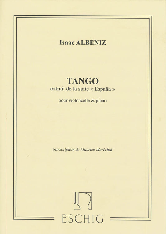 Albeniz Tango Extrait De La Suit Espana