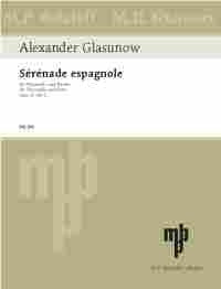 Glazunov Serenade Espagnole Op20No2 Cel