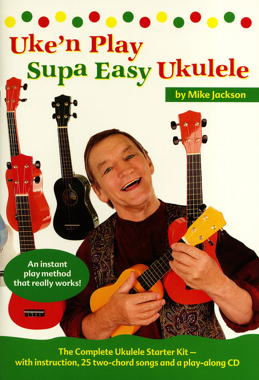 Uken Play Supa Easy Ukulele Jackson Bk