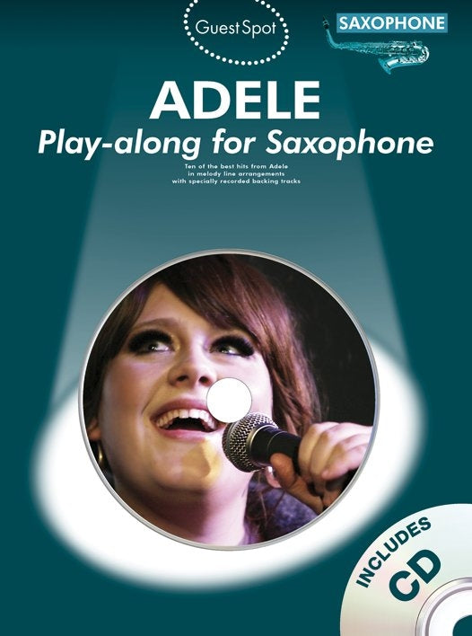 Guest Spot Adele Sax Bk+CD