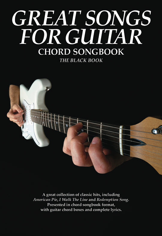 Great Songs For Guitar Black Bk Chord S