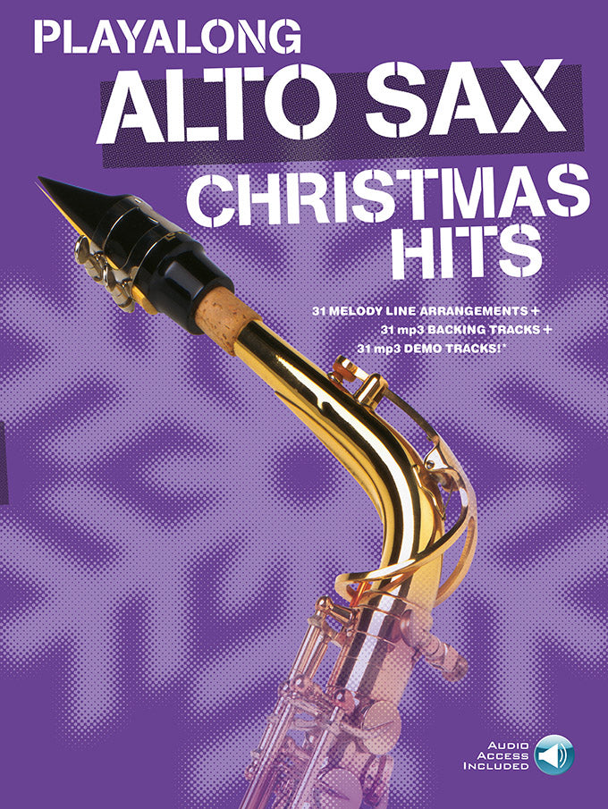 Playalong Alto Sax Christmas Hits Bk/DC