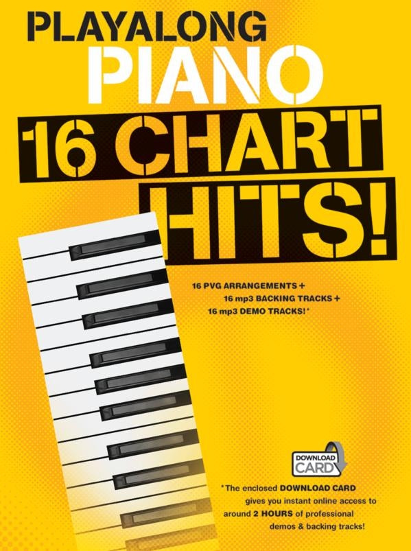 Playalong Piano 16 Chart Hits