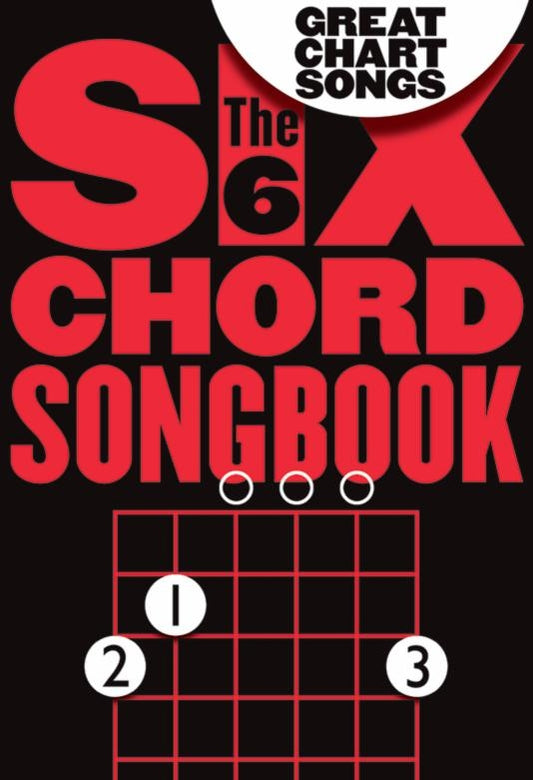 6 Chord Sngbk Great Chart Songs Bk AM