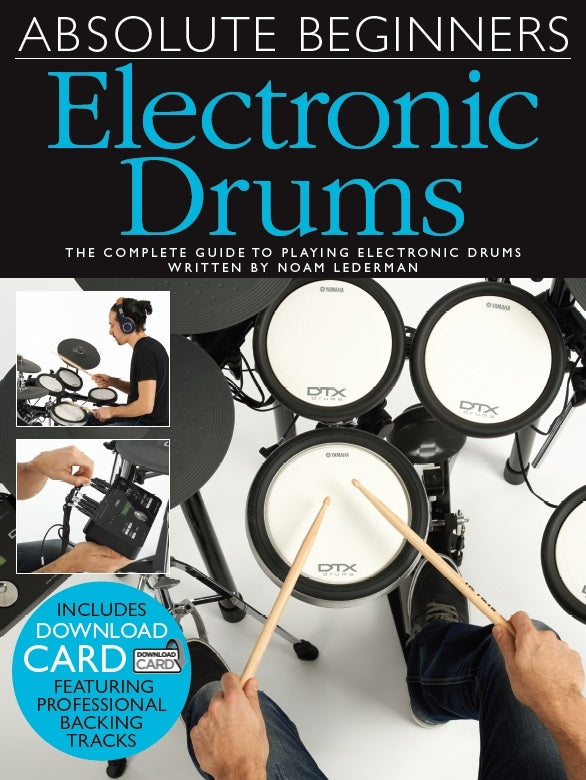 Absolute Beginners Electronic Drums Bk+