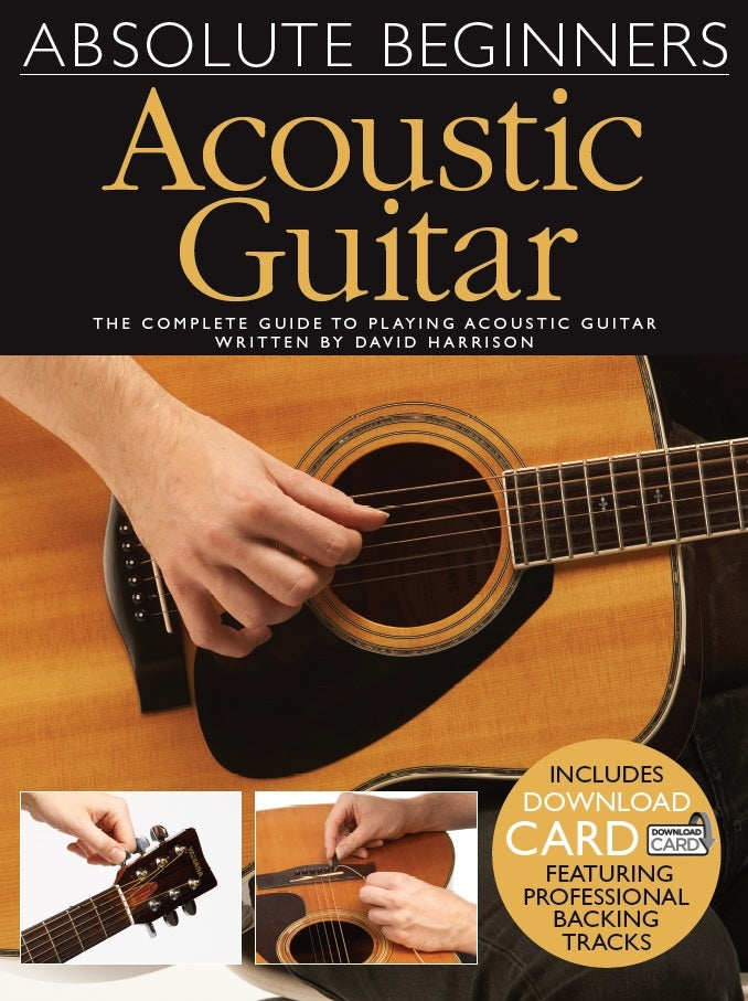 Absolute Beginners Acoustic Gtr Bk/Dcar